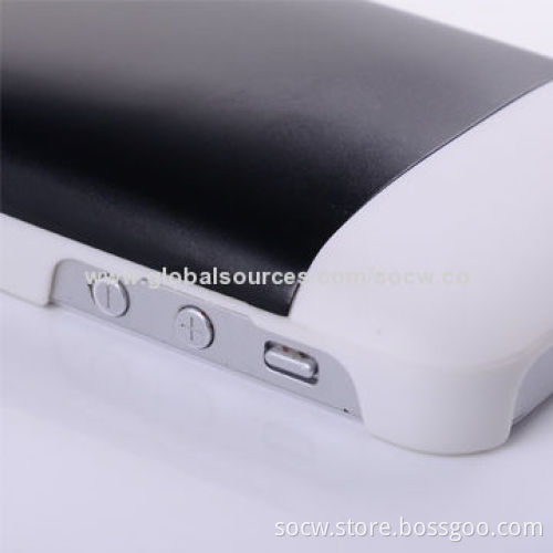 Power Bank Cases for iPhone 5/5s/5c, with Capacity of 2,100mAh and Good Quality, 5V Input Voltage